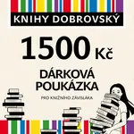 Elektronická dárková poukázka pro knižního závisláka 1500 Kč
