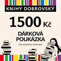 Elektronická dárková poukázka pro knižního závisláka 1500 Kč