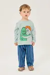 Bobo Choses  tričko s dlouhým rukávem kojenecké bavlněné Hug Hairy Monster