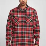 Kostkovaná košile Roots červená/černá