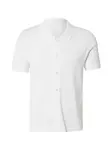 DAN FOX APPAREL Tričko 'Ron'  biela