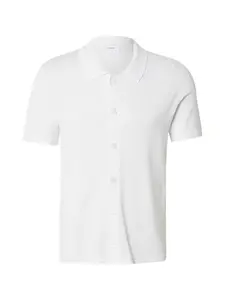 DAN FOX APPAREL Tričko 'Ron'  biela