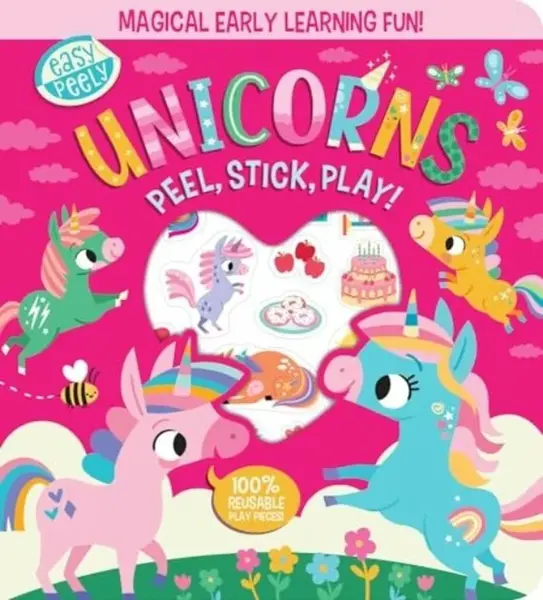 Easy Peely Unicorns - Peel, Stick, Play! - Holly Hall