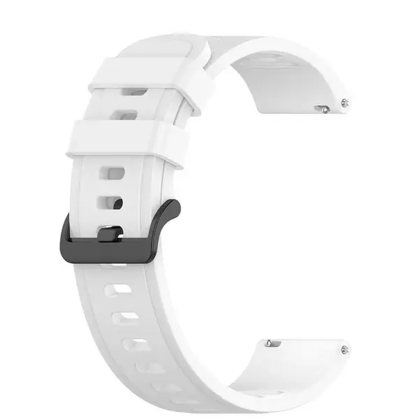 BStrap Silicone v3 remienok na Samsung Galaxy Watch 3 41mm, white