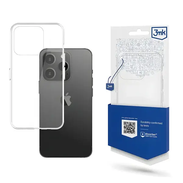 Puzdro pre Apple iPhone 15 Pro Max Transparentná