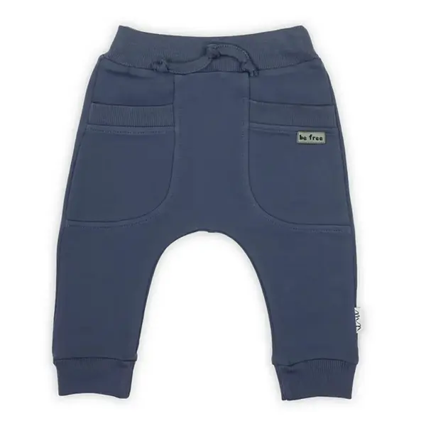 Dojčenské bavlnené tepláčky Nicol Max dark 62 (3-6m), 20C48439