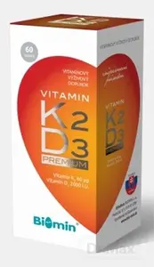 BIOMIN VITAMIN K2+ VITAMIN D3 PREMIUM 2000 I.U.