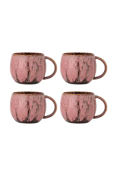 Bloomingville  Sada hrnků  Rayen 390 ml 4-pack