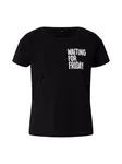 Mister Tee Tričko 'Waiting For Friday'  čierna / biela