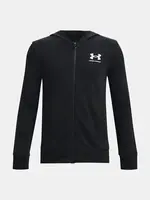 Under Armour Mikina UA Rival Terry FZ Hoodie-BLK - Kluci