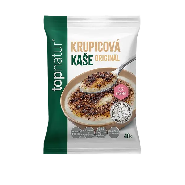 TOPNATUR Krupicová kaše originál 40 g