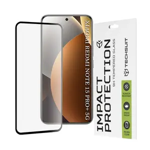 Techsuit 111D Tvrzené sklo, Xiaomi Redmi Note 15 Pro Plus 5G / Poco M8 Pro 5G, černé