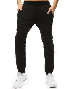 Pánske čierne jogger tepláky Dstreet
