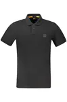 HUGO BOSS pánske polo tričko čierne