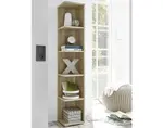 Rohový regál Corner Light, dub sonoma%