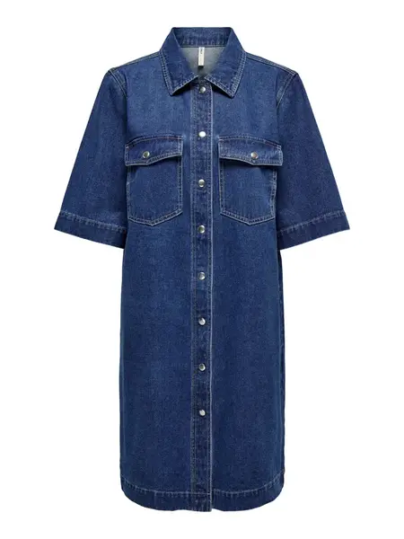 ONLY Košeľové šaty 'ONLBELLE'  modrá denim