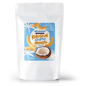 ALLNATURE Kokosové chipsy s karamelem 100 g