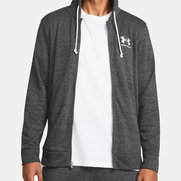 Under Armour Mikina UA Rival Terry LC FZ-GRY - Pánské