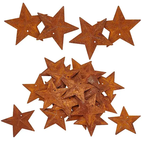 Rust Iron Pendants