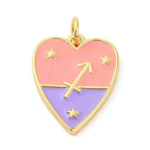 Brass Enamel Pendants