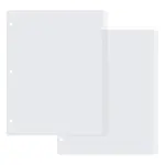 PP Plastic Notebook Index Divider Sheets