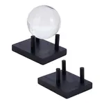 2 Boxs Pine Wood Raw Mineral Display Holder