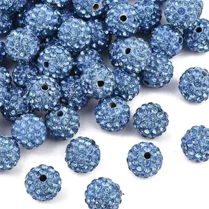 Pave Disco Ball Beads