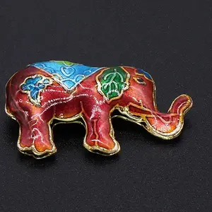 Brass Cloisonne Beads