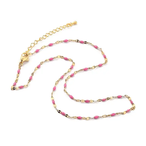 304 Stainless Steel Link Chain Necklaces