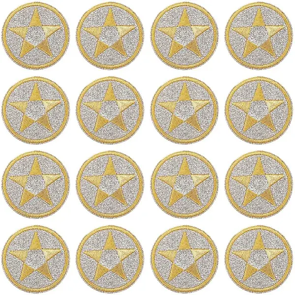 30Pcs Computerized Embroidery Cloth Iron on/Sew on Patches