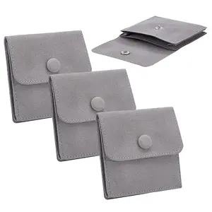 Microfiber Jewelry Flap Pouches