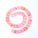 Handmade Transparent Acrylic Curb Chains