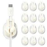 Yeah Gesture Thumb Shape Plastic Cable Organizer Clips