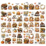 12 Sheets 12 Style PVC Stickers