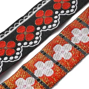 Ethnic Style Polyester Ribbon