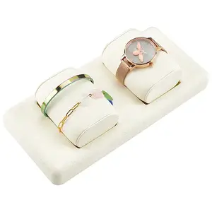2-Slot Microfiber Bracelet Jewellery Display Stands