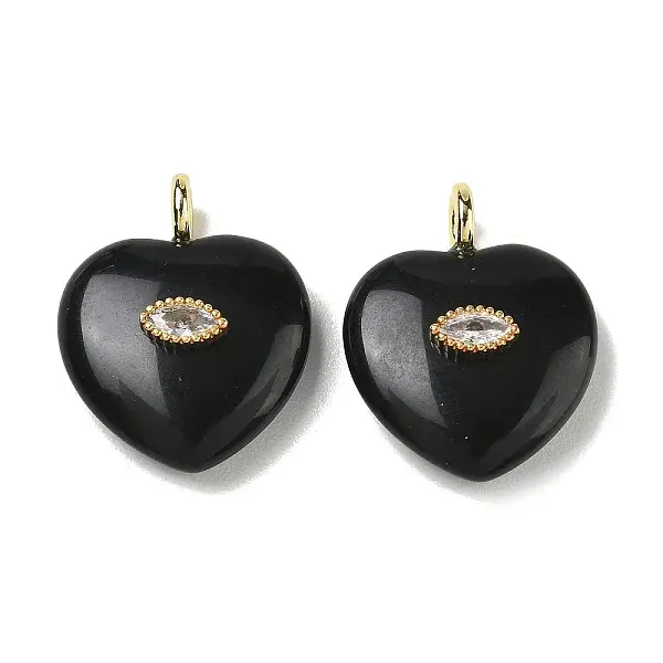 Natural Obsidian Pendants