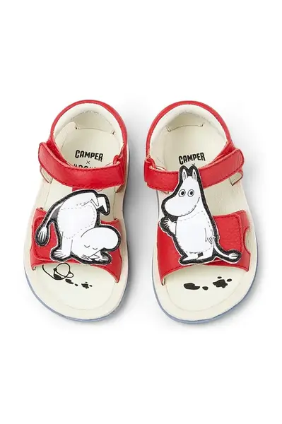 Camper Dětské kožené sandály Camper TWS FW by Moomin