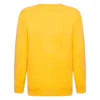 Žlutá dětská mikina Set-In Sweat Fruit of the Loom