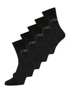 FILA Ponožky  sivá / červená / čierna