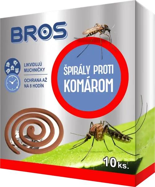 Bros špirály proti komárom 10 ks