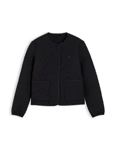 TOMMY HILFIGER Prechodná bunda  čierna