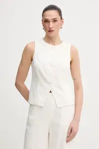 DKNY  Vesta s dodatkem lnu