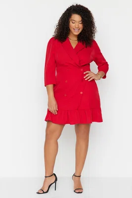 Dámské šaty Trendyol Plus size