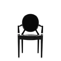 Louis Ghost lesklá černá Kartell
