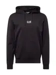 EA7 Emporio Armani Mikina  čierna / biela