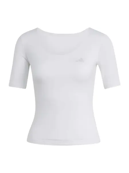 ADIDAS PERFORMANCE Funkčné tričko 'ALL ME ESS'  biela