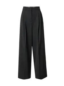 Weekend Max Mara Nohavice s pukmi 'DASTA'  čierna