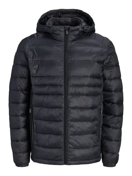 JACK & JONES Prechodná bunda 'JJEKINGSLEY'  čierna