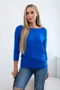 Halenka Ležérní nafialovělá modrá